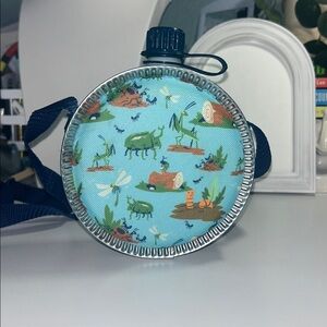 Blue Insect Print Canteen